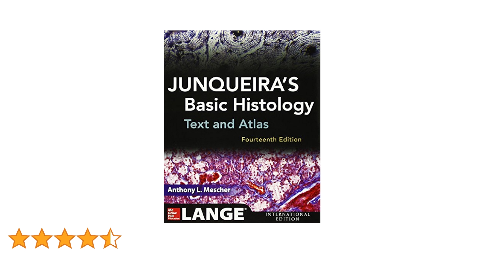 Junqueira's Basic Histology: Text and Atlas: 9781259250989